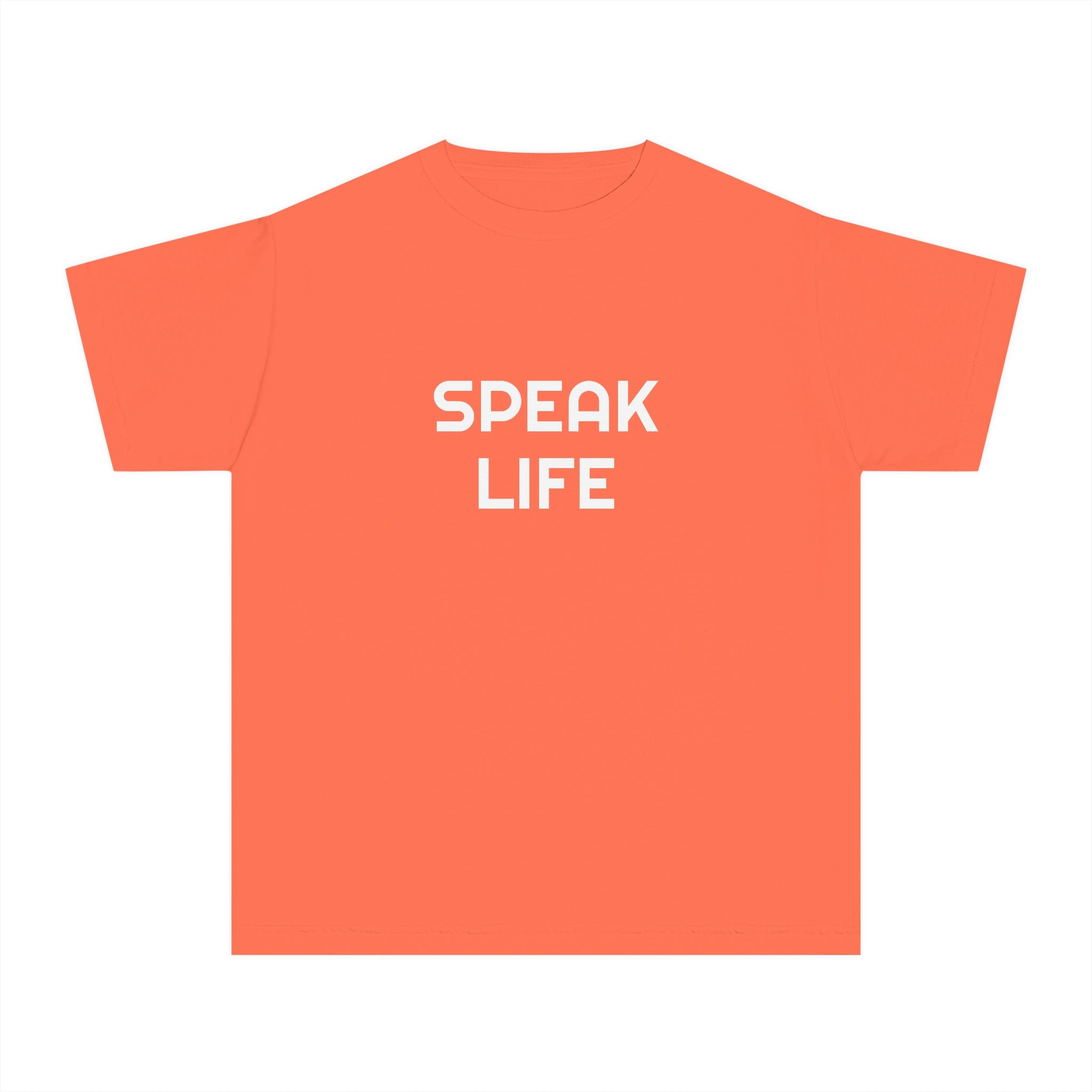 "Speak Life" Youth Midweight Tee