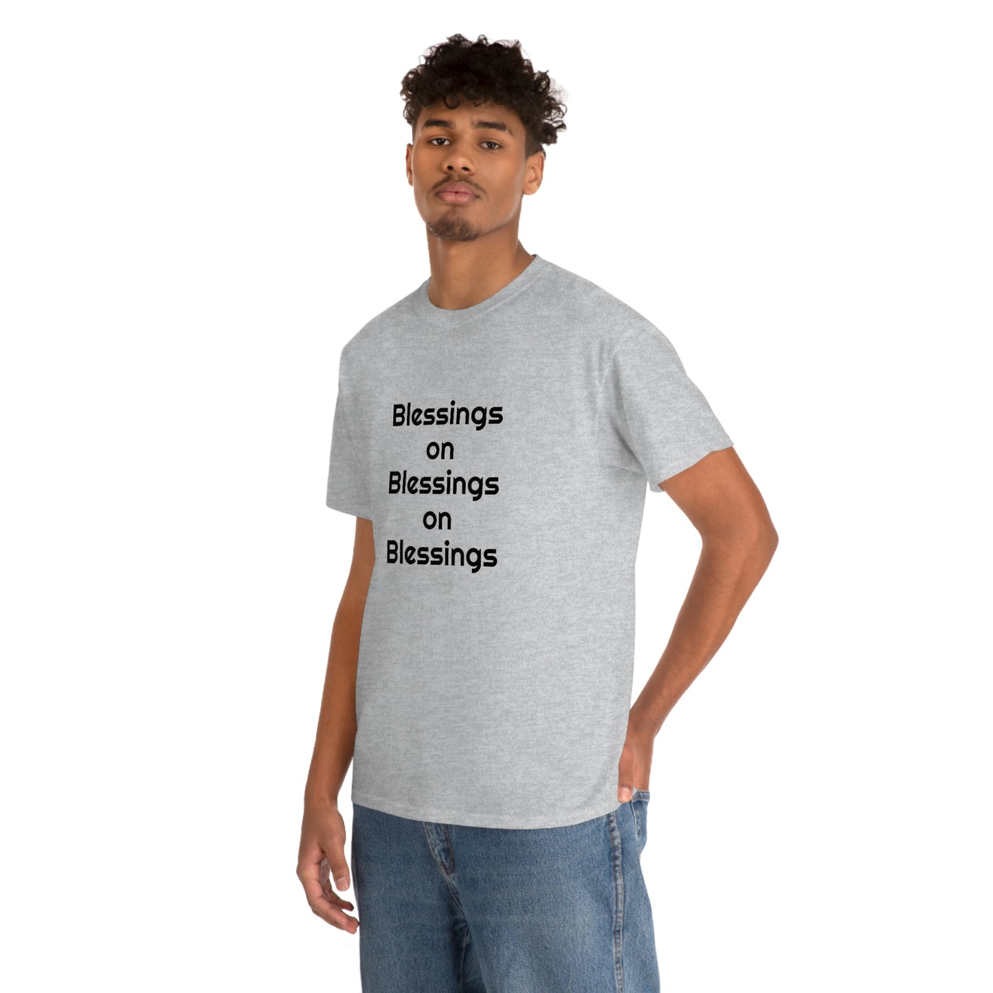 "Blessings on Blessings" Unisex Heavy Cotton Tee