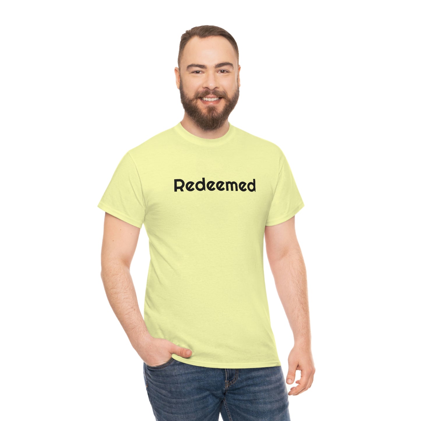 "Redeemed" Unisex Heavy Cotton Tee