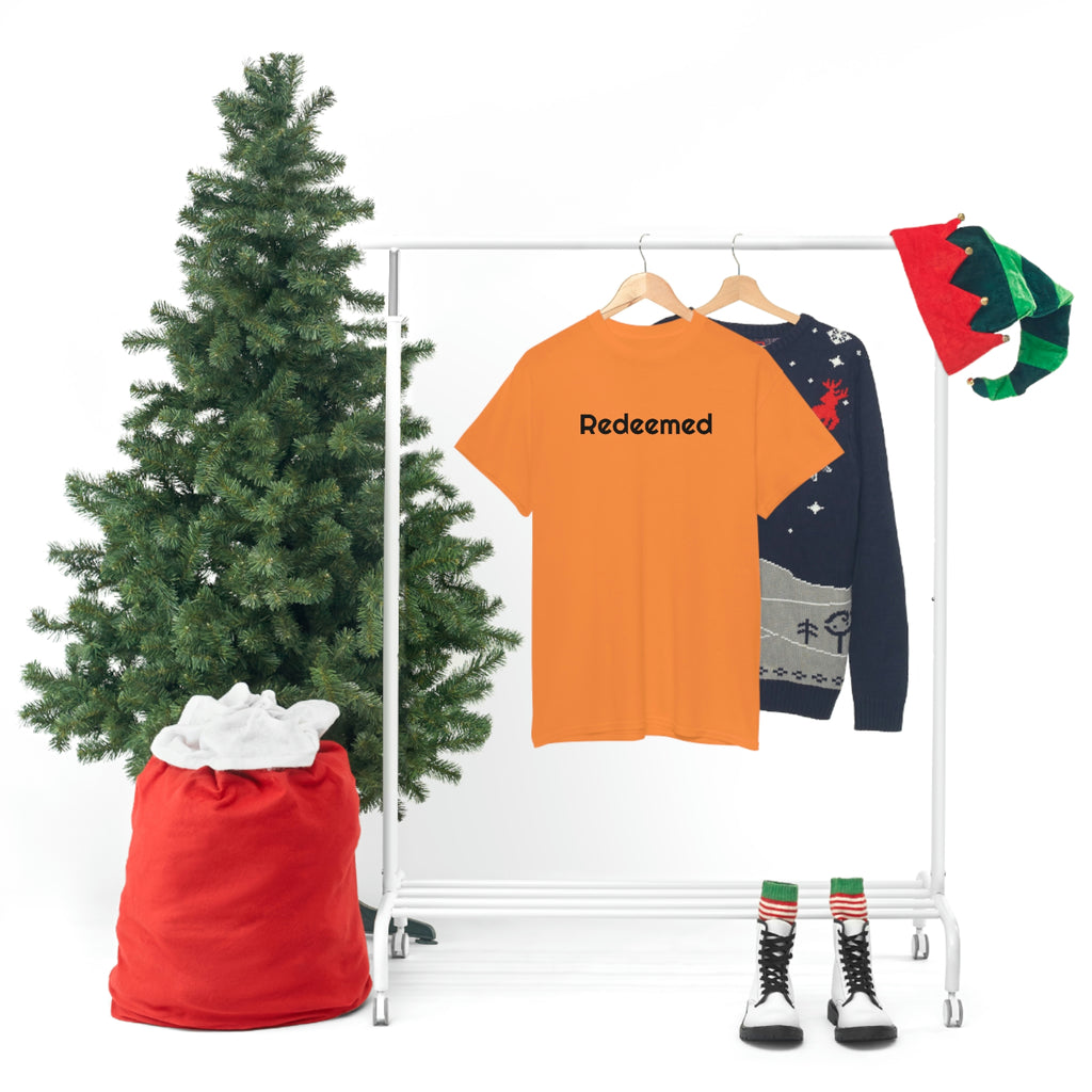 "Redeemed" Unisex Heavy Cotton Tee