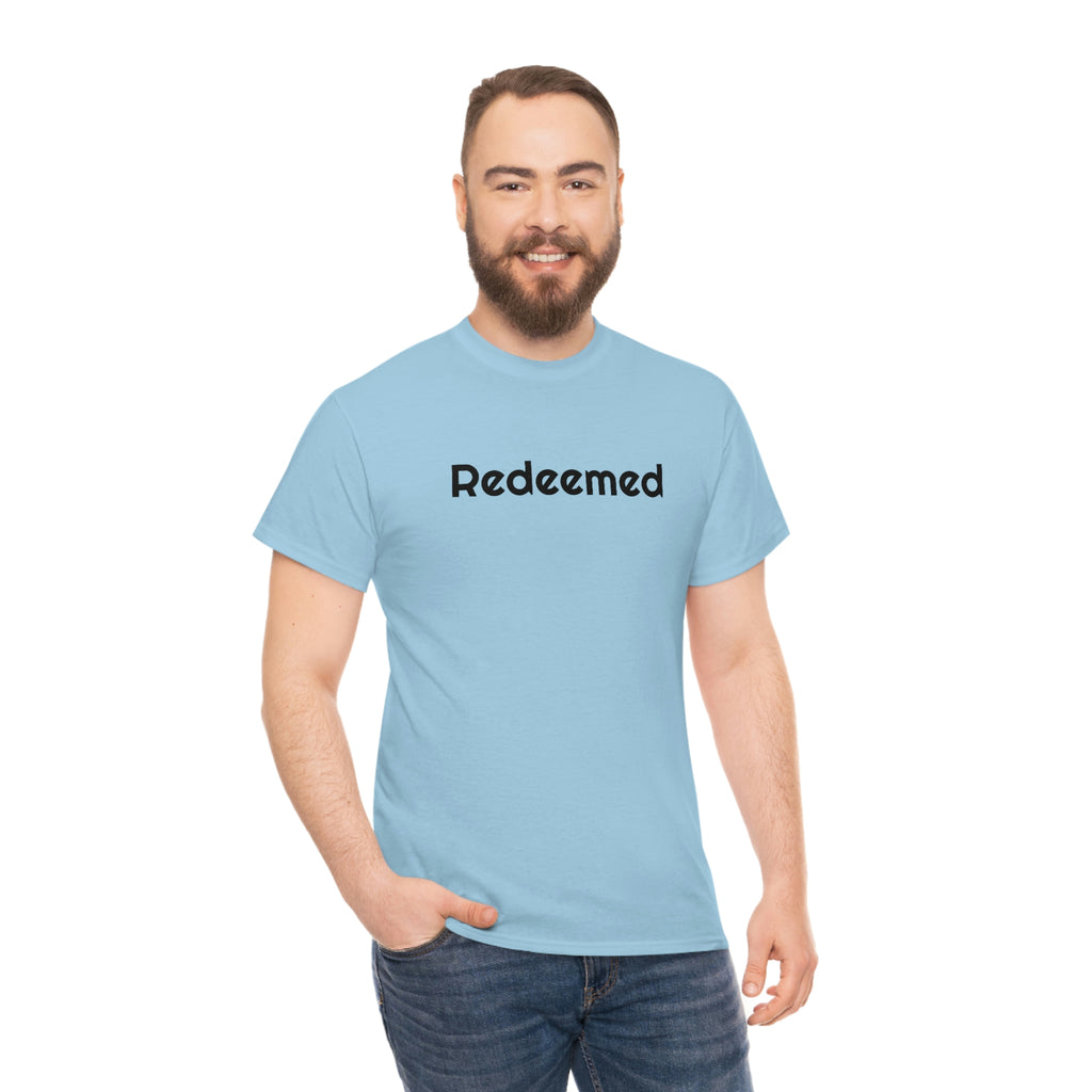 "Redeemed" Unisex Heavy Cotton Tee
