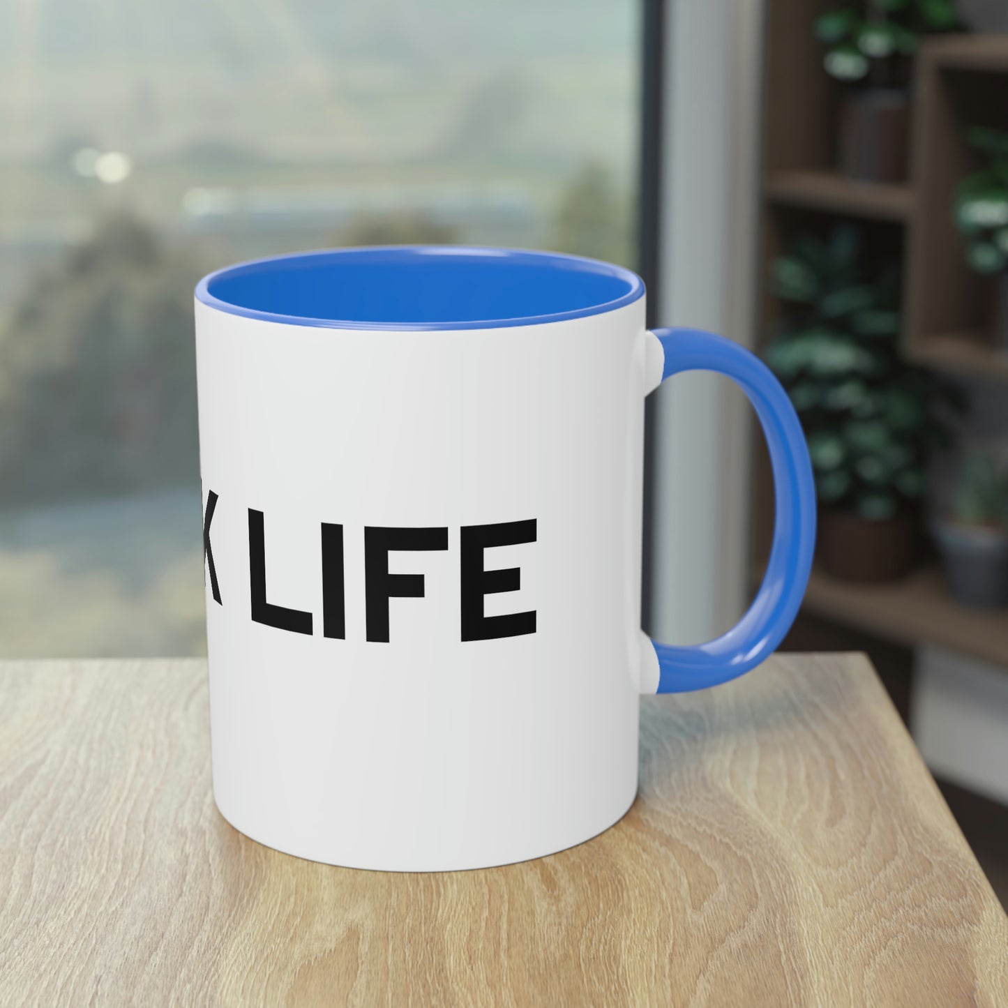 "Speak Life" Two-Tone Coffee Mug, 11oz