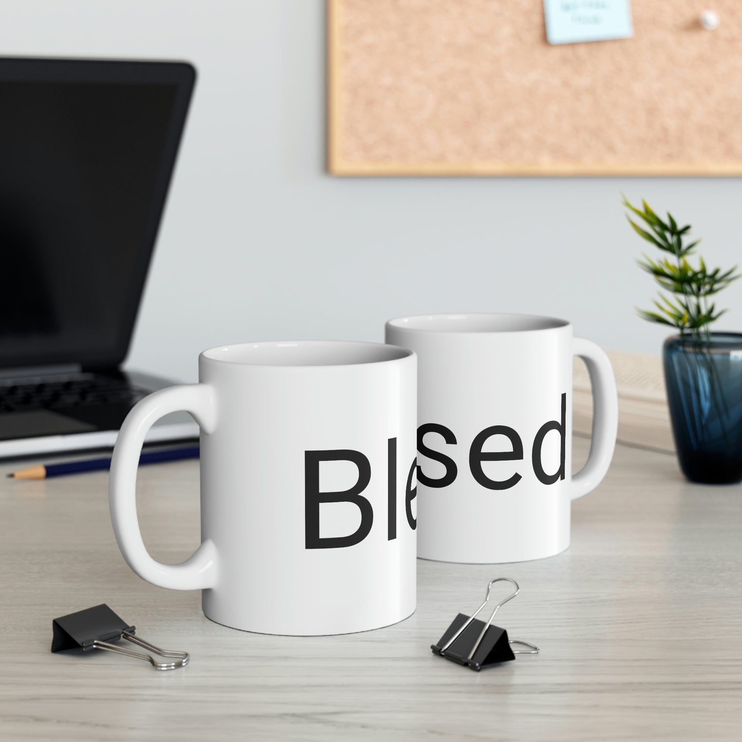 "Blessed" Ceramic Mug 11oz