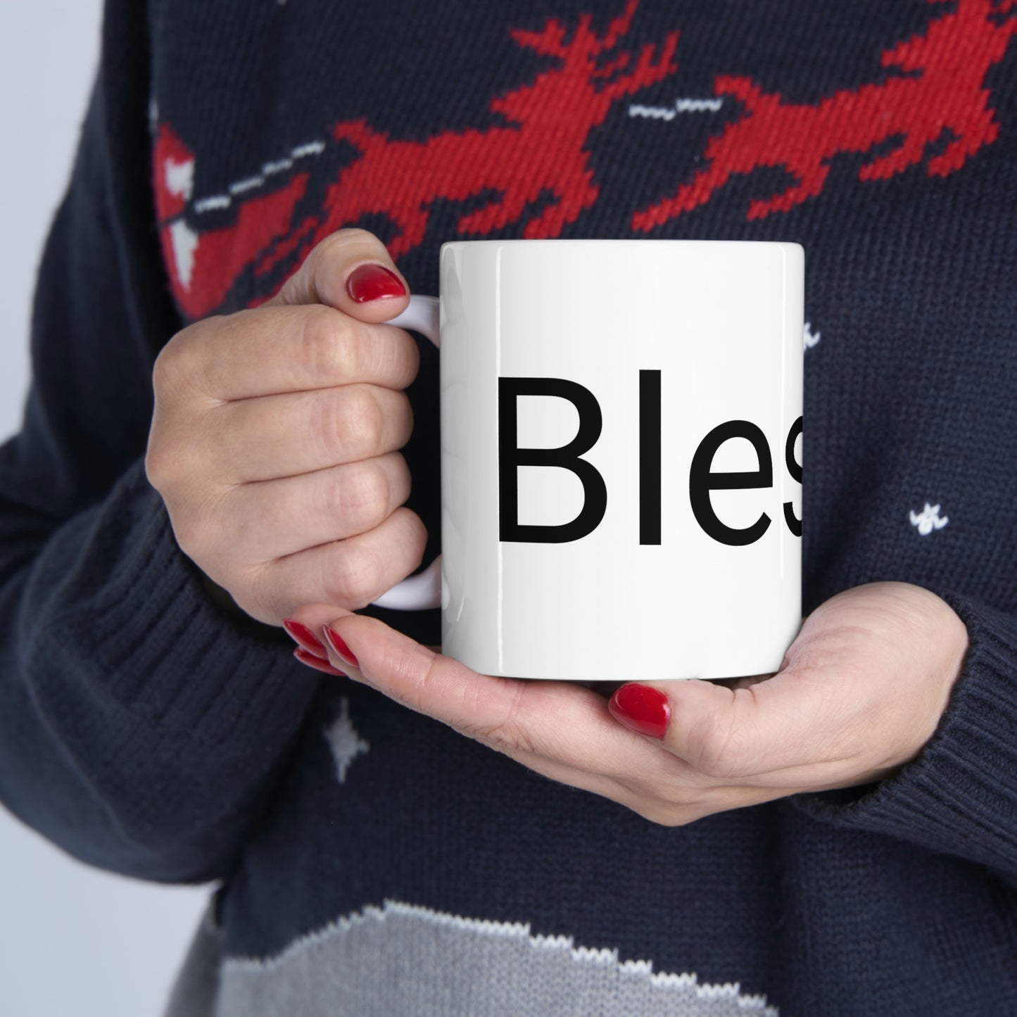 "Blessed" Ceramic Mug 11oz