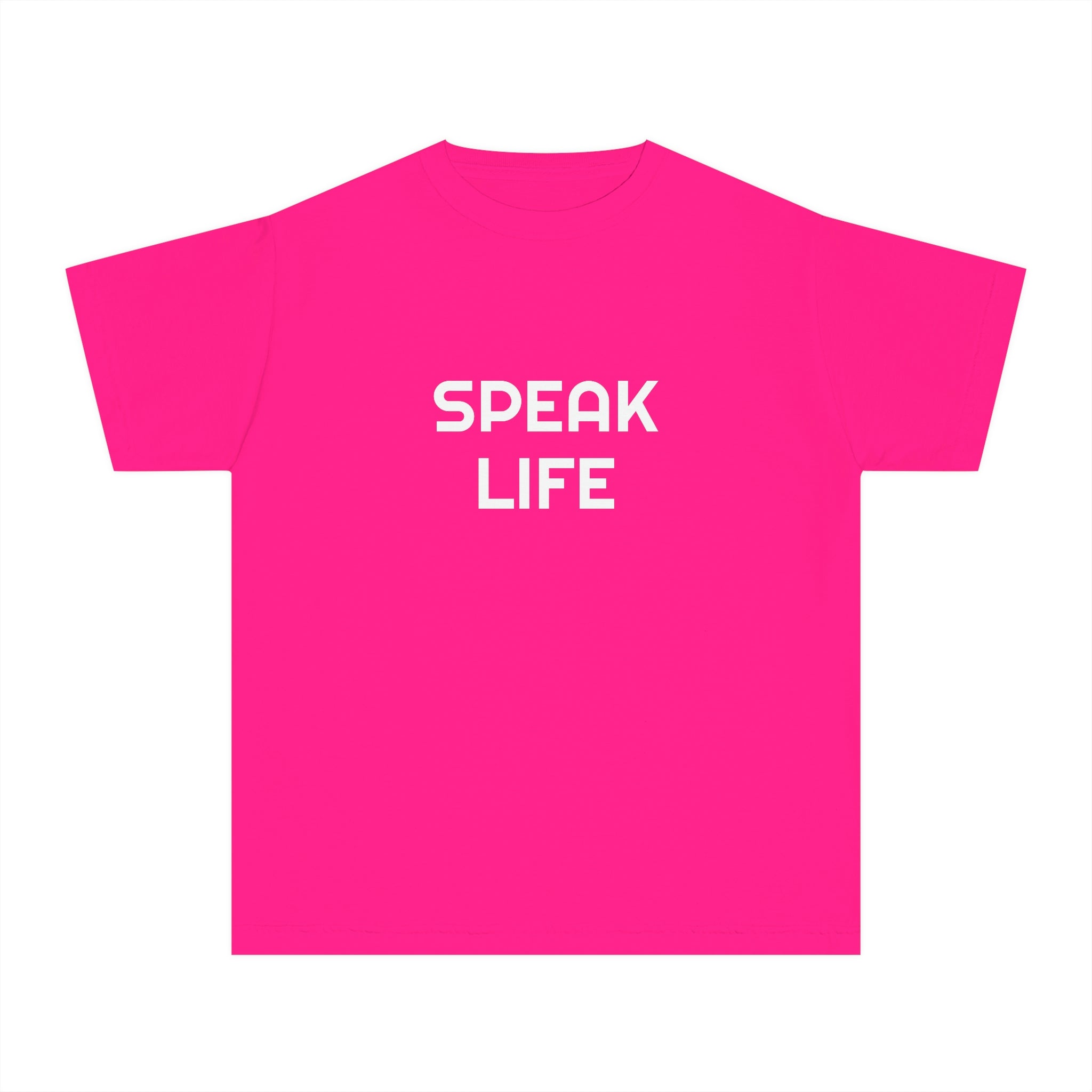 "Speak Life" Youth Midweight Tee