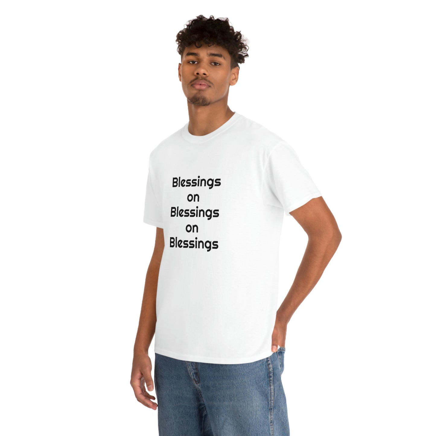 "Blessings on Blessings" Unisex Heavy Cotton Tee