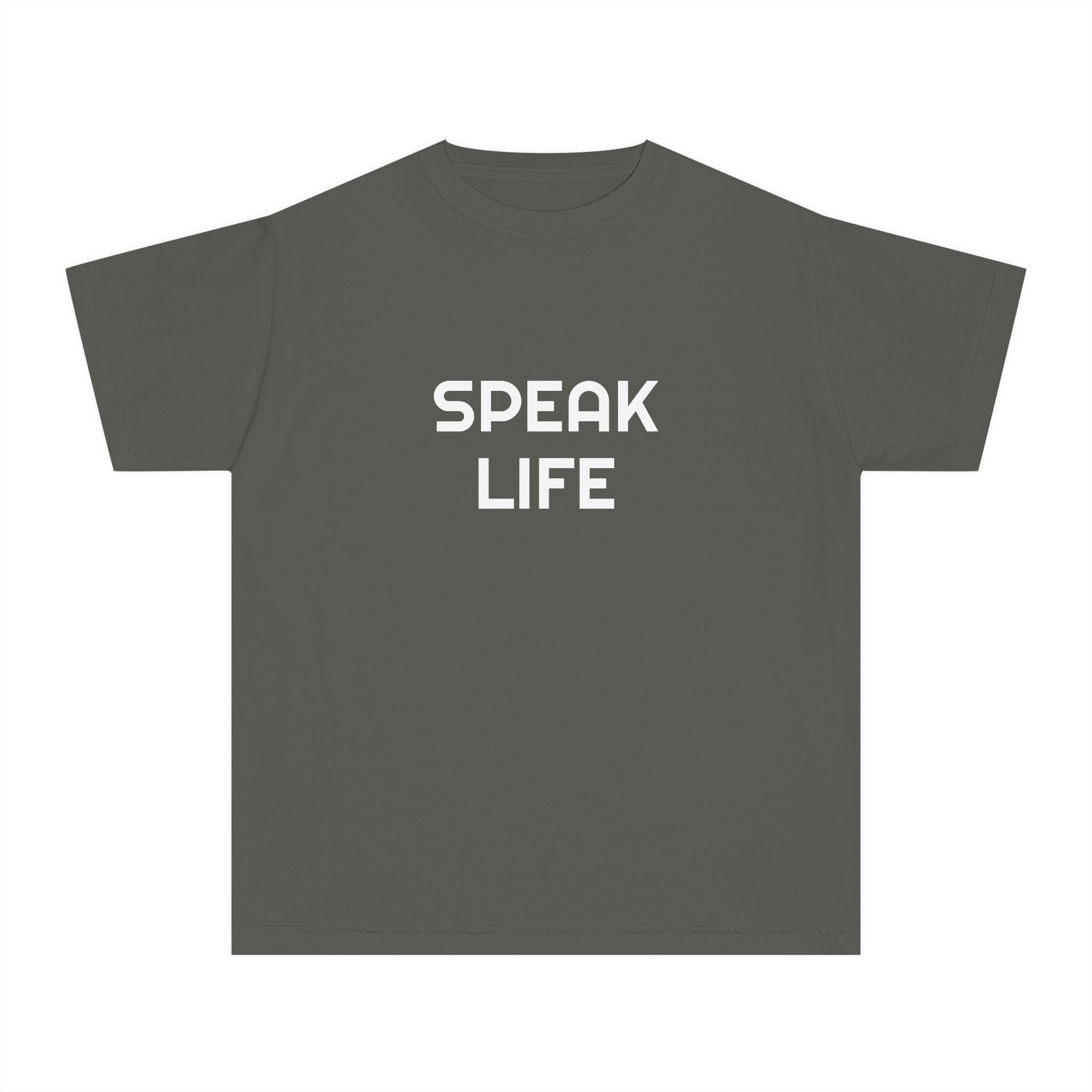 "Speak Life" Youth Midweight Tee