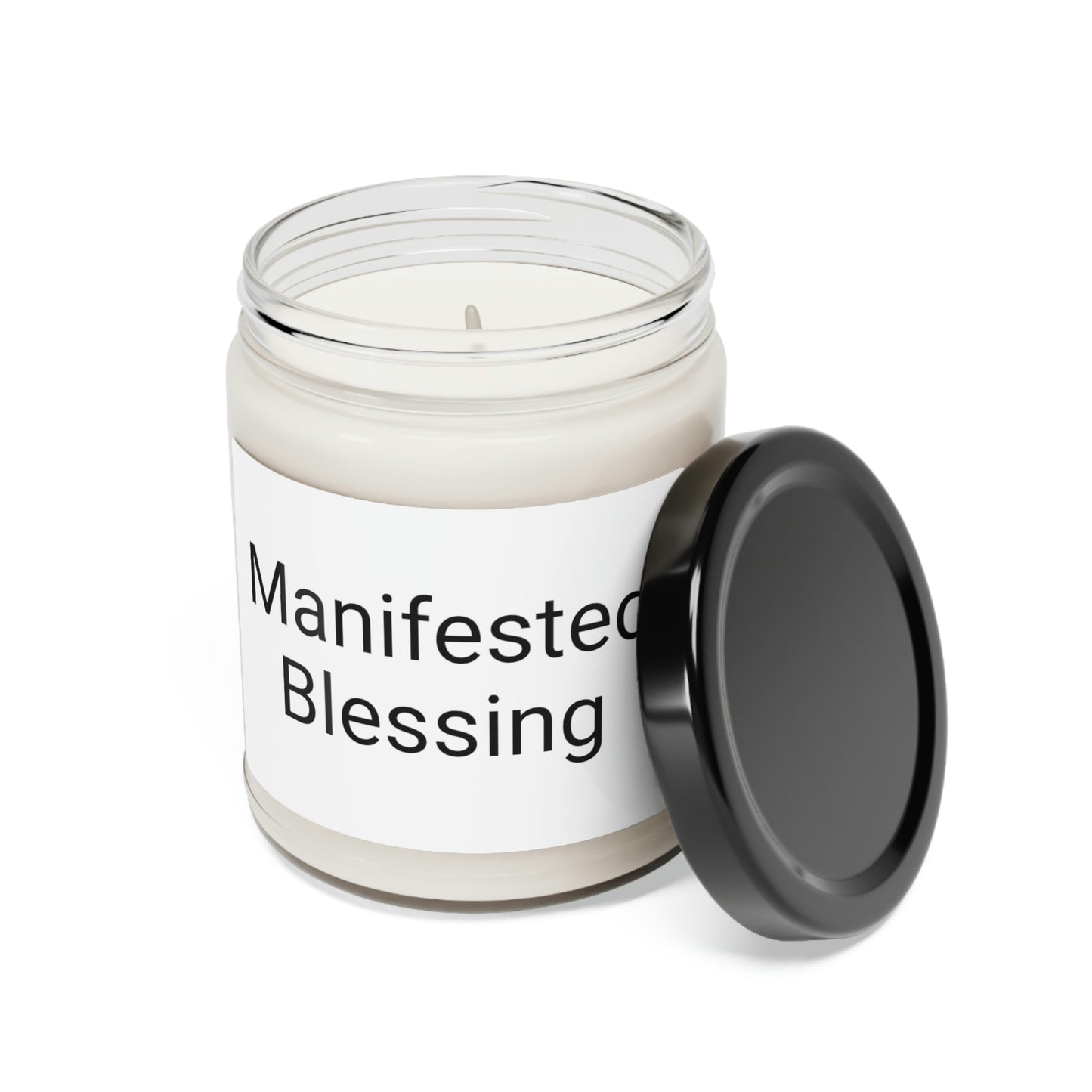 "Manifested Blessing" Scented Soy Candle, 9oz
