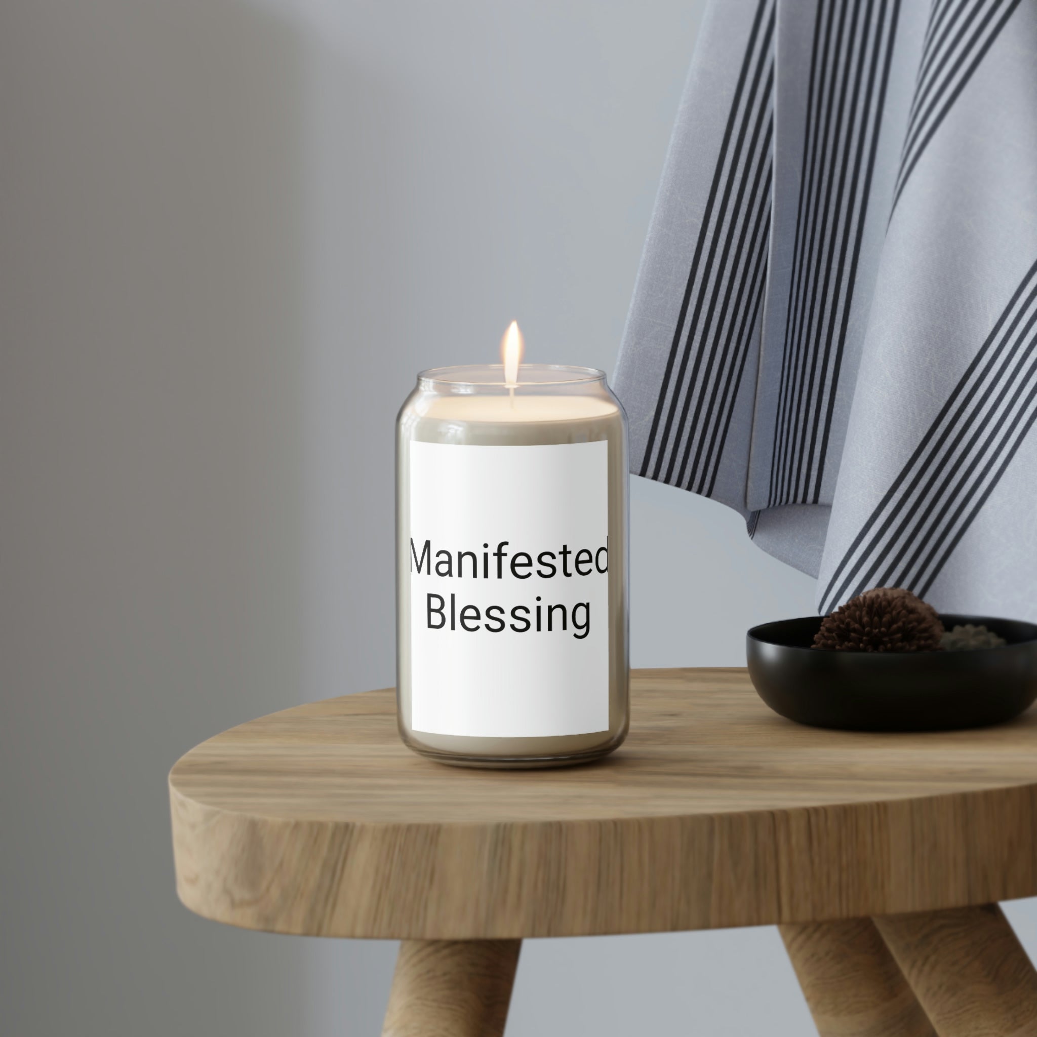 "Manifested Blessing" Scented Candle, 13.75oz