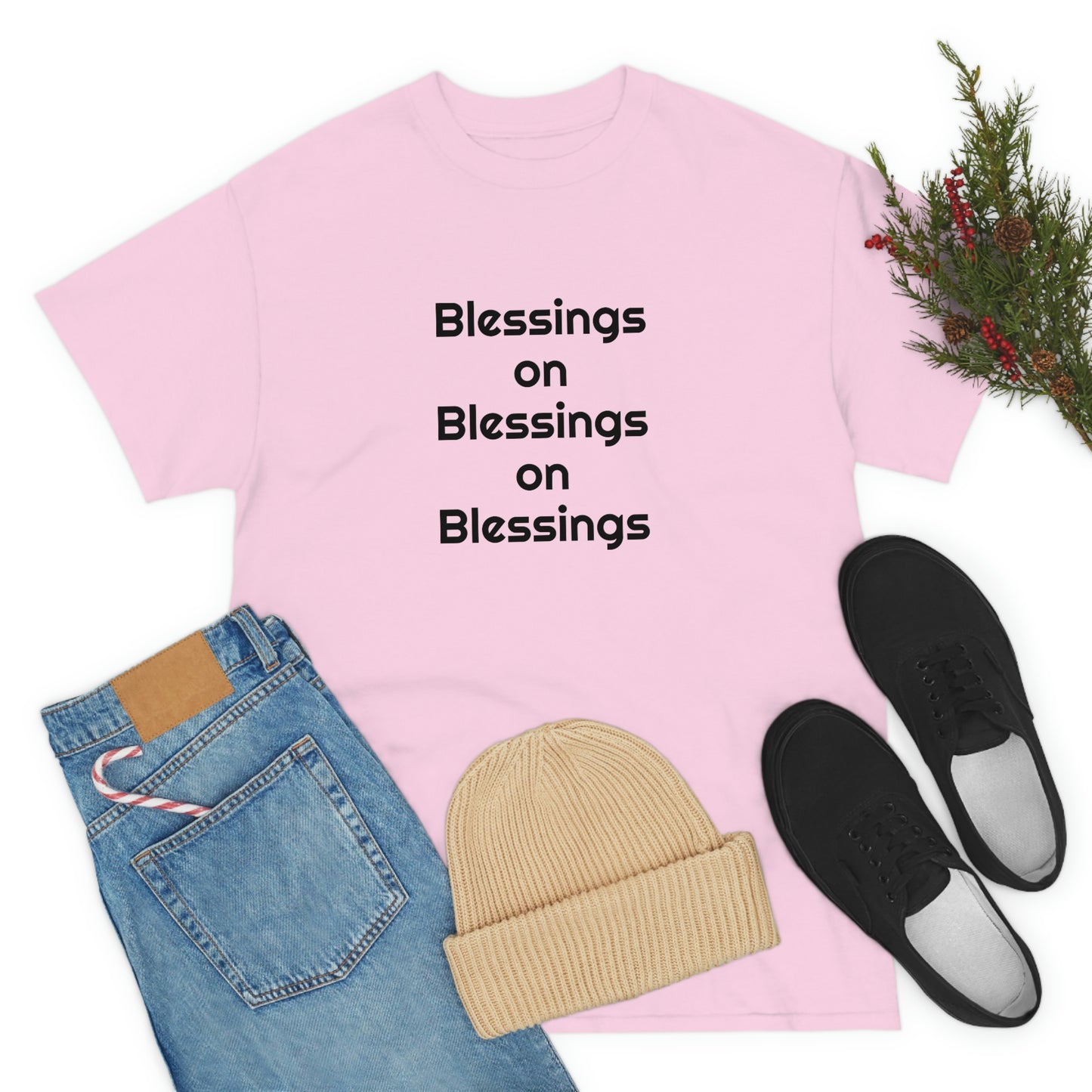 "Blessings on Blessings" Unisex Heavy Cotton Tee