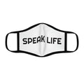 "Speak Life" Fitted Polyester Face Mask