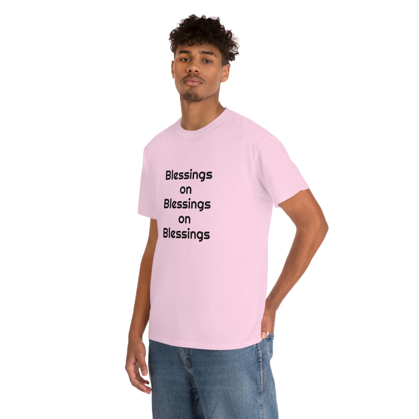 "Blessings on Blessings" Unisex Heavy Cotton Tee