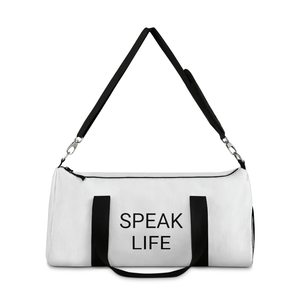 "Speak Life" Duffel Bag
