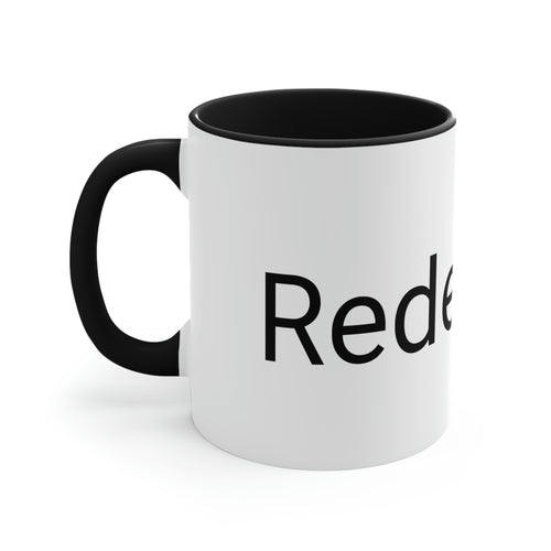 "Redeemed" Accent Coffee Mug, 11oz