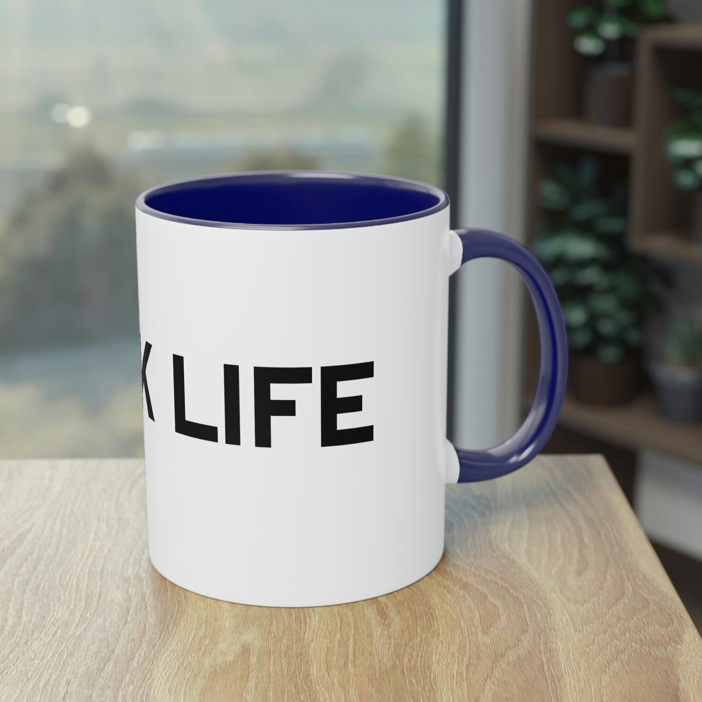 "Speak Life" Two-Tone Coffee Mug, 11oz