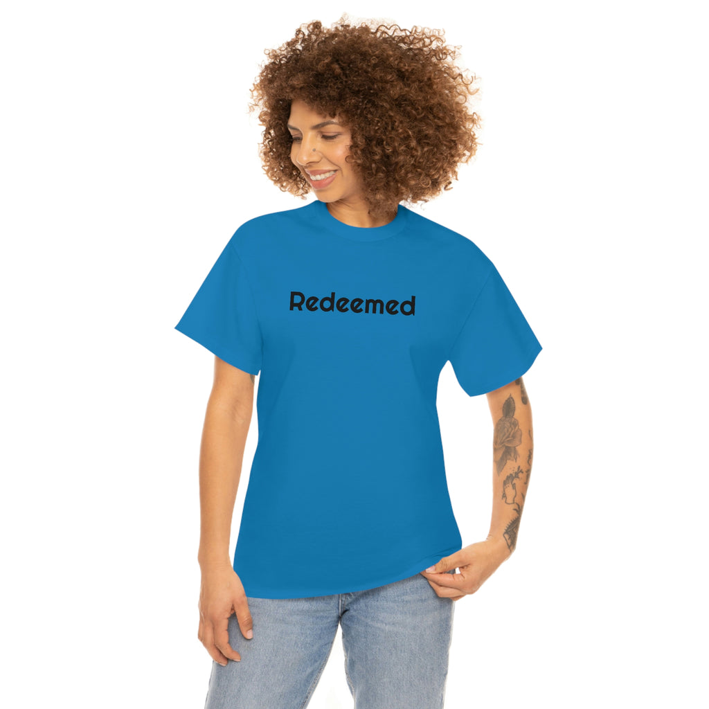 "Redeemed" Unisex Heavy Cotton Tee