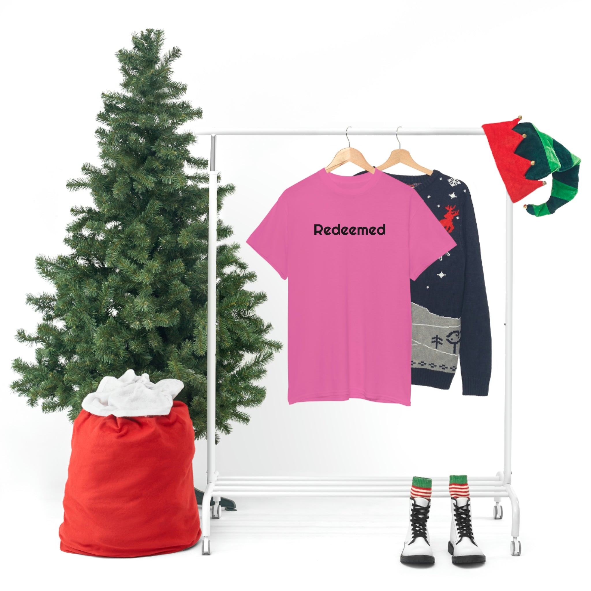 "Redeemed" Unisex Heavy Cotton Tee