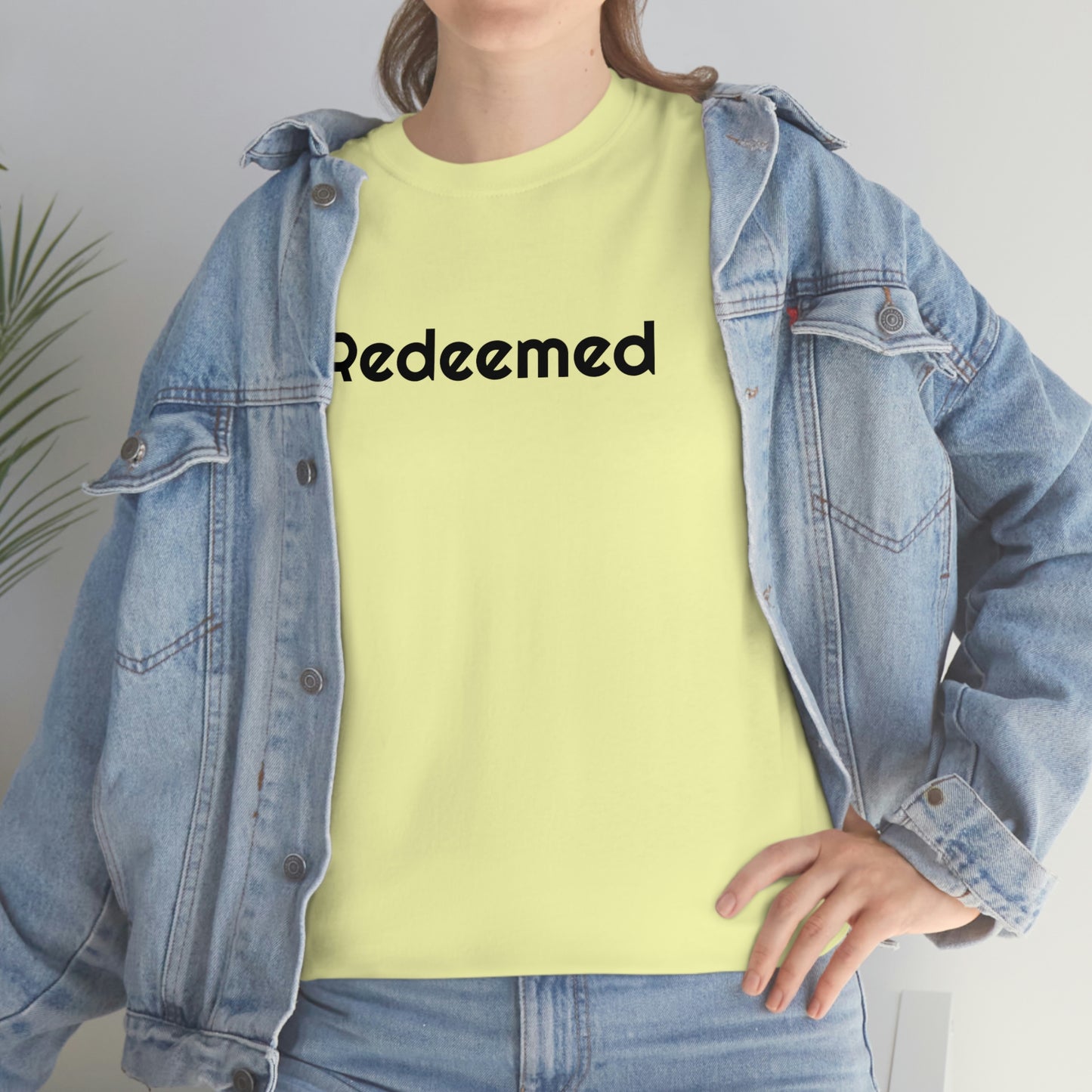 "Redeemed" Unisex Heavy Cotton Tee
